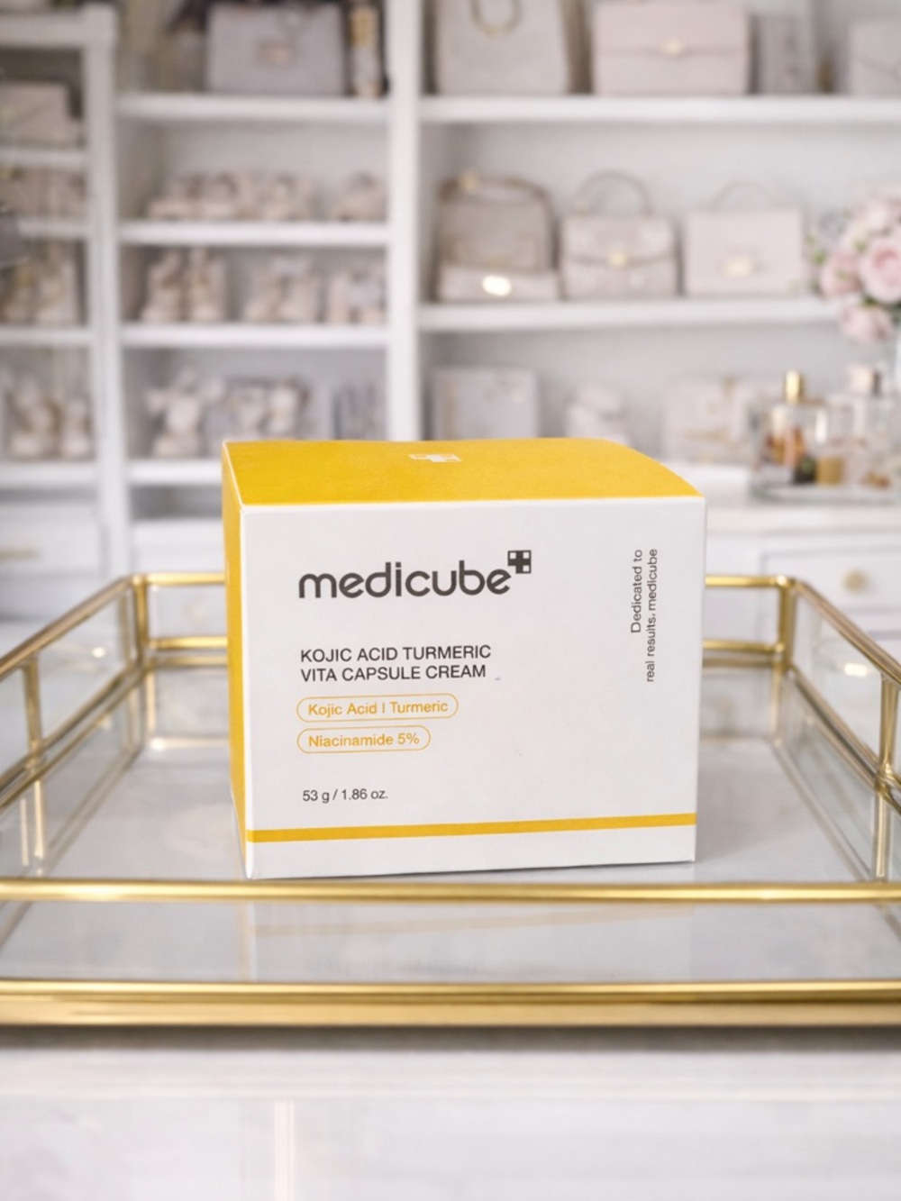 Medicube Kojic Acid Turmeric Vita Capsule Cream 53g ๐ Brightening w/Niacinamide - Picture 1 of 5